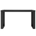 vidaXL Picioare Măsuță de cafea O-Frame 70x30x43 cm Oţel