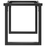 vidaXL Picioare Măsuță de cafea O-Frame 90x30x43 cm Oţel