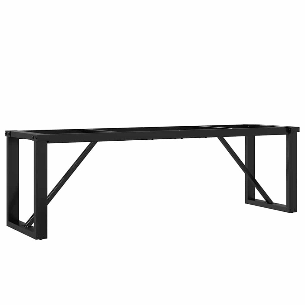 vidaXL Picioare Măsuță de cafea O-Frame 140x30x43 cm Oţel
