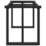 vidaXL Picioare Măsuță de cafea O-Frame 140x30x43 cm Oţel