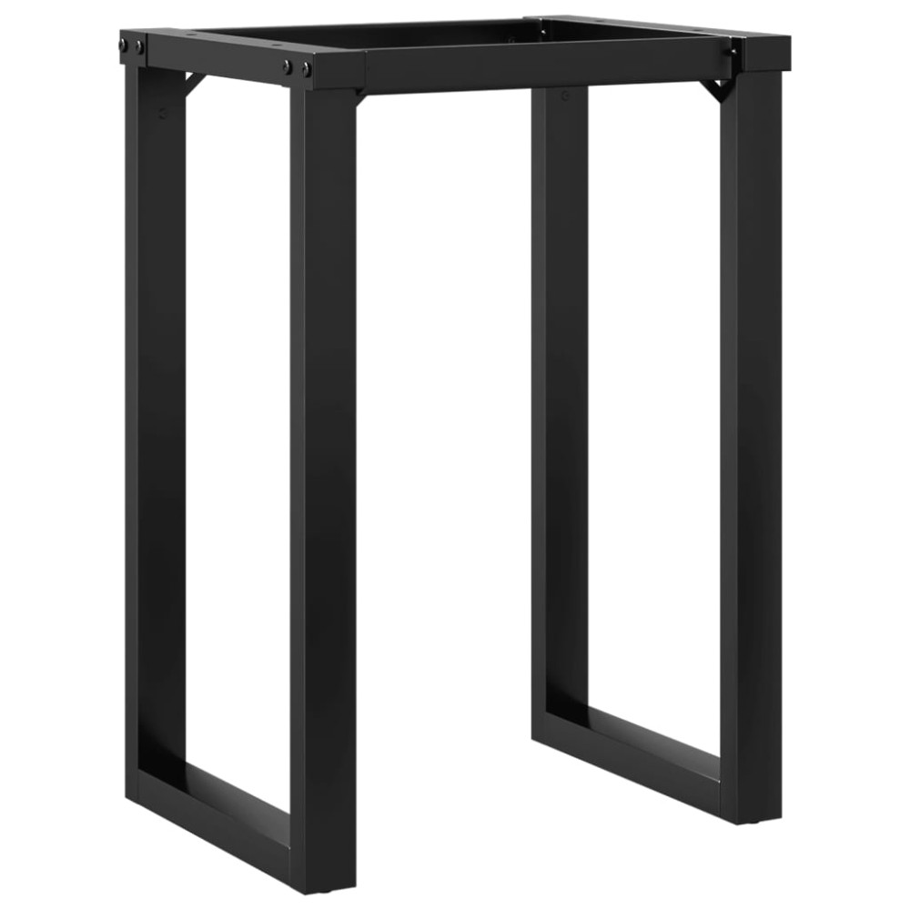 vidaXL Picioare Măsuță de cafea O-Frame 60x40x43 cm Oţel