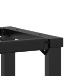 vidaXL Picioare Măsuță de cafea O-Frame 60x40x43 cm Oţel