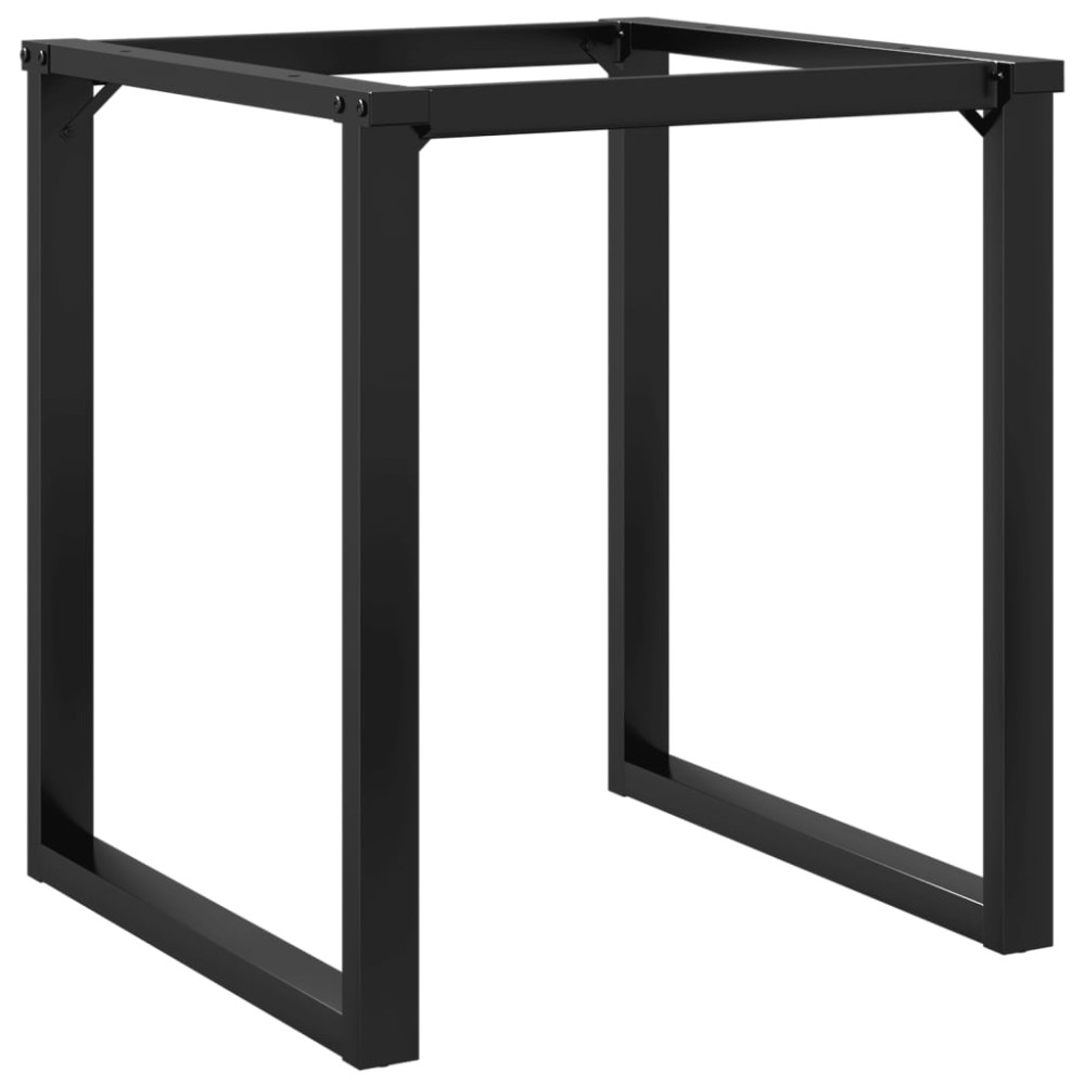 vidaXL Picioare Măsuță de cafea O-Frame 60x60x73 cm Oţel