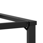 vidaXL Picioare Măsuță de cafea O-Frame 60x60x73 cm Oţel