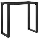 vidaXL Picioare Măsuță de cafea O-Frame 80x40x73 cm Oţel vidaXL Picioare Măsuță de cafea O-Frame 80x40x73 cm Oţel