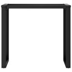 vidaXL Picioare Măsuță de cafea O-Frame 80x40x73 cm Oţel vidaXL Picioare Măsuță de cafea O-Frame 80x40x73 cm Oţel