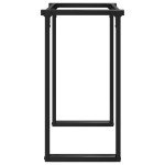 vidaXL Picioare Măsuță de cafea O-Frame 80x40x73 cm Oţel vidaXL Picioare Măsuță de cafea O-Frame 80x40x73 cm Oţel