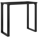 vidaXL Picioare Măsuță de cafea O-Frame 80x40x73 cm Oţel vidaXL Picioare Măsuță de cafea O-Frame 80x40x73 cm Oţel