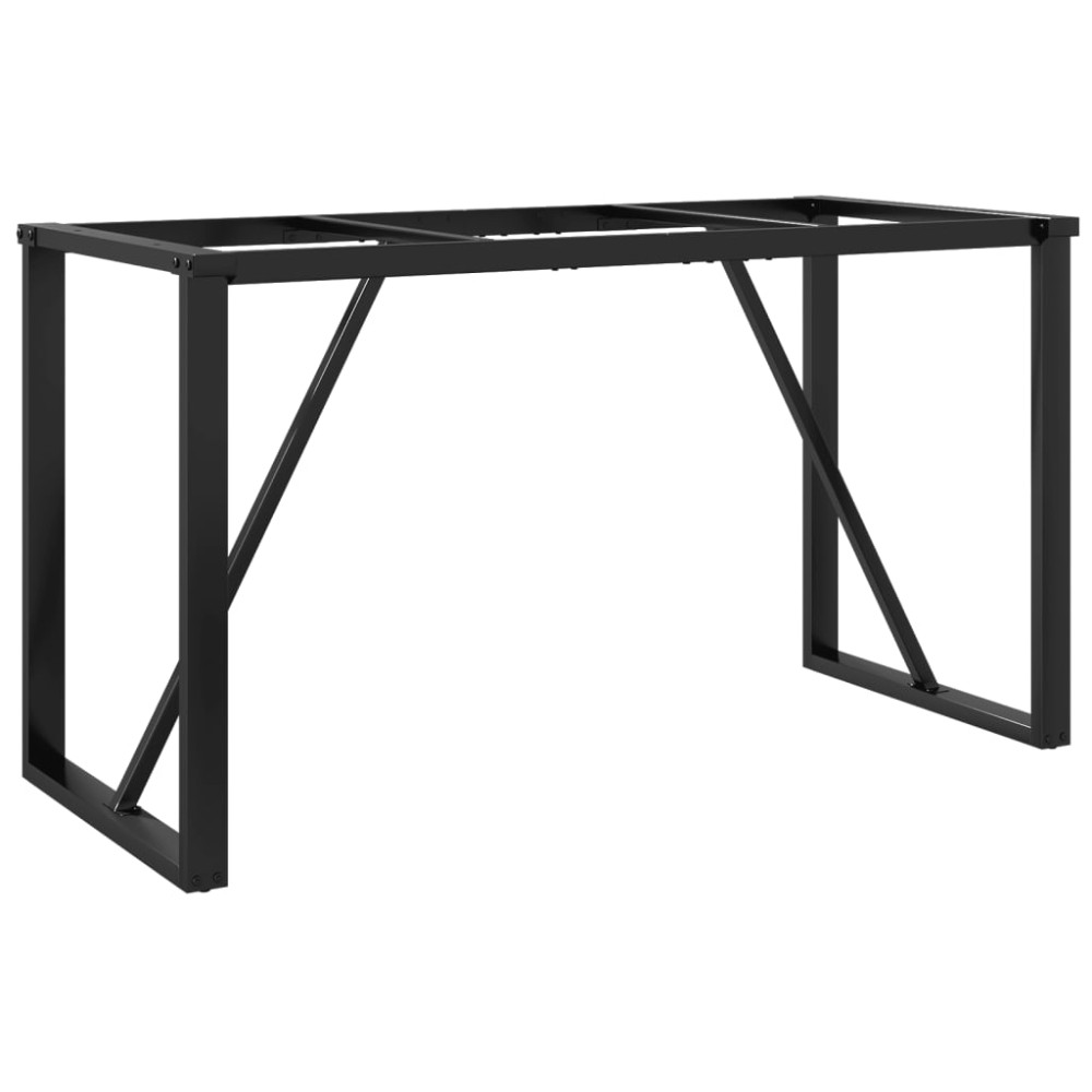 vidaXL Picioare masă de sufragerie O-Frame 120x60x73 cm Oţel