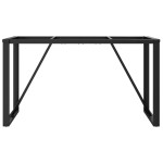 vidaXL Picioare masă de sufragerie O-Frame 120x60x73 cm Oţel vidaXL Picioare masă de sufragerie O-Frame 120x60x73 cm Oţel
