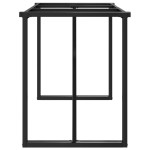 vidaXL Picioare masă de sufragerie O-Frame 120x60x73 cm Oţel vidaXL Picioare masă de sufragerie O-Frame 120x60x73 cm Oţel