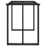 vidaXL Picioare masă de sufragerie O-Frame 140x60x73 cm Oţel vidaXL Picioare masă de sufragerie O-Frame 140x60x73 cm Oţel