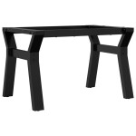 vidaXL Picioare Măsuță de cafea Y-Frame 60x40x38 cm Oţel vidaXL Picioare Măsuță de cafea Y-Frame 60x40x38 cm Oţel