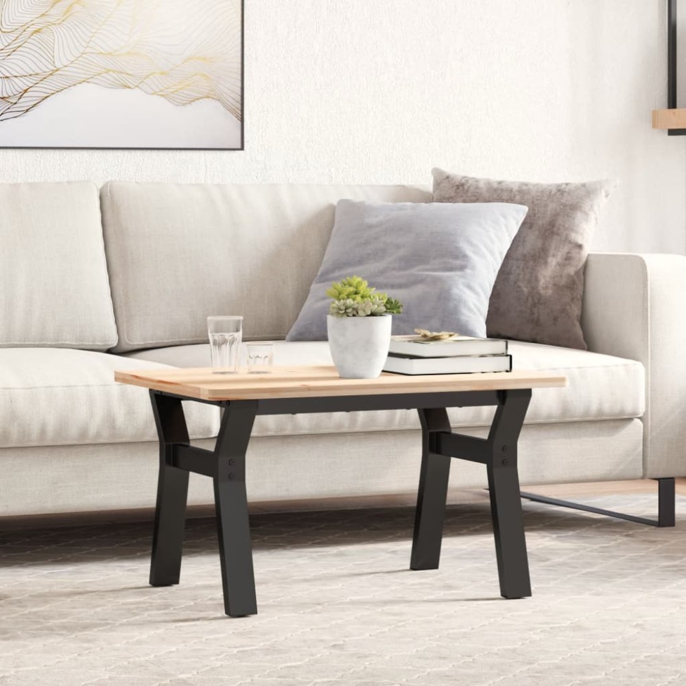 vidaXL Picioare Măsuță de cafea Y-Frame 60x40x38 cm Oţel