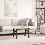 vidaXL Picioare Măsuță de cafea Y-Frame 60x40x38 cm Oţel vidaXL Picioare Măsuță de cafea Y-Frame 60x40x38 cm Oţel