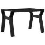 vidaXL Picioare Măsuță de cafea Y-Frame 60x40x38 cm Oţel vidaXL Picioare Măsuță de cafea Y-Frame 60x40x38 cm Oţel