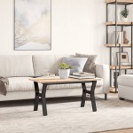 vidaXL Picioare Măsuță de cafea Y-Frame 80x40x43 cm Oţel vidaXL Picioare Măsuță de cafea Y-Frame 80x40x43 cm Oţel