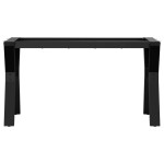 vidaXL Picioare Măsuță de cafea Y-Frame 80x40x43 cm Oţel vidaXL Picioare Măsuță de cafea Y-Frame 80x40x43 cm Oţel