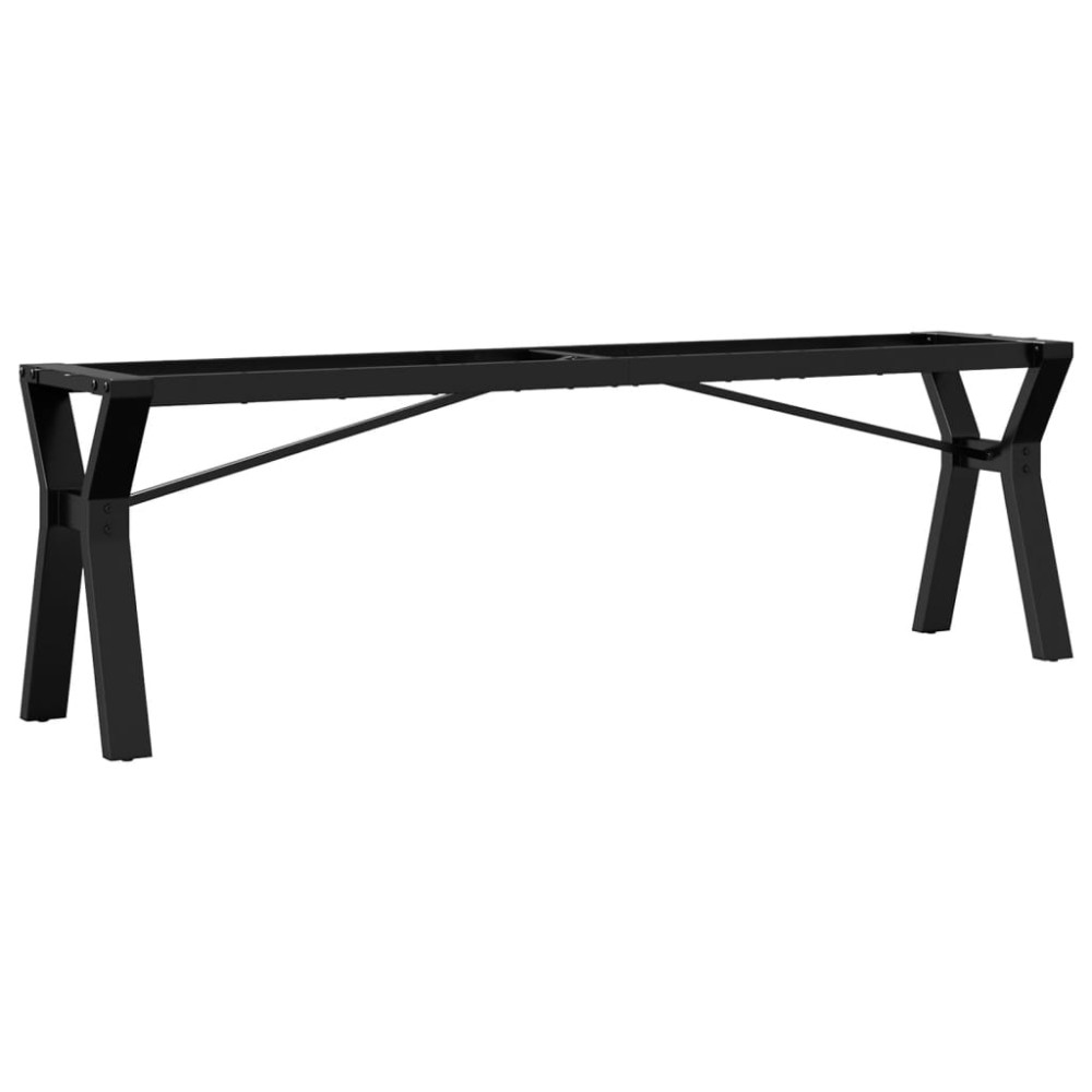 vidaXL Picioare Măsuță de cafea Y-Frame 140x30x43 cm Oţel