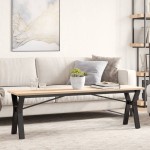 vidaXL Picioare Măsuță de cafea Y-Frame 140x30x43 cm Oţel vidaXL Picioare Măsuță de cafea Y-Frame 140x30x43 cm Oţel