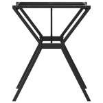 vidaXL Picioare masă de sufragerie Y-Frame 60x60x73 cm Oţel