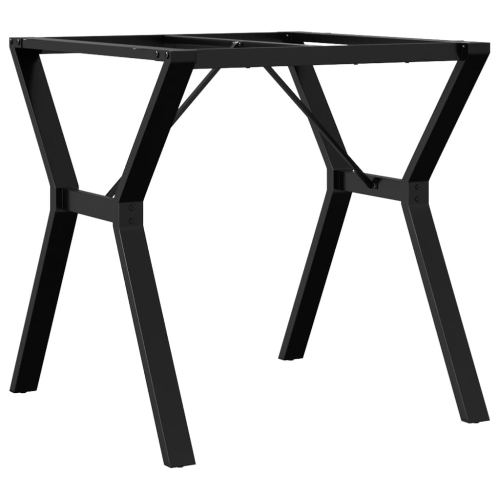 vidaXL Picioare masă de sufragerie Y-Frame 70x70x73 cm Oţel