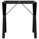 vidaXL Picioare masă de sufragerie Y-Frame 70x70x73 cm Oţel