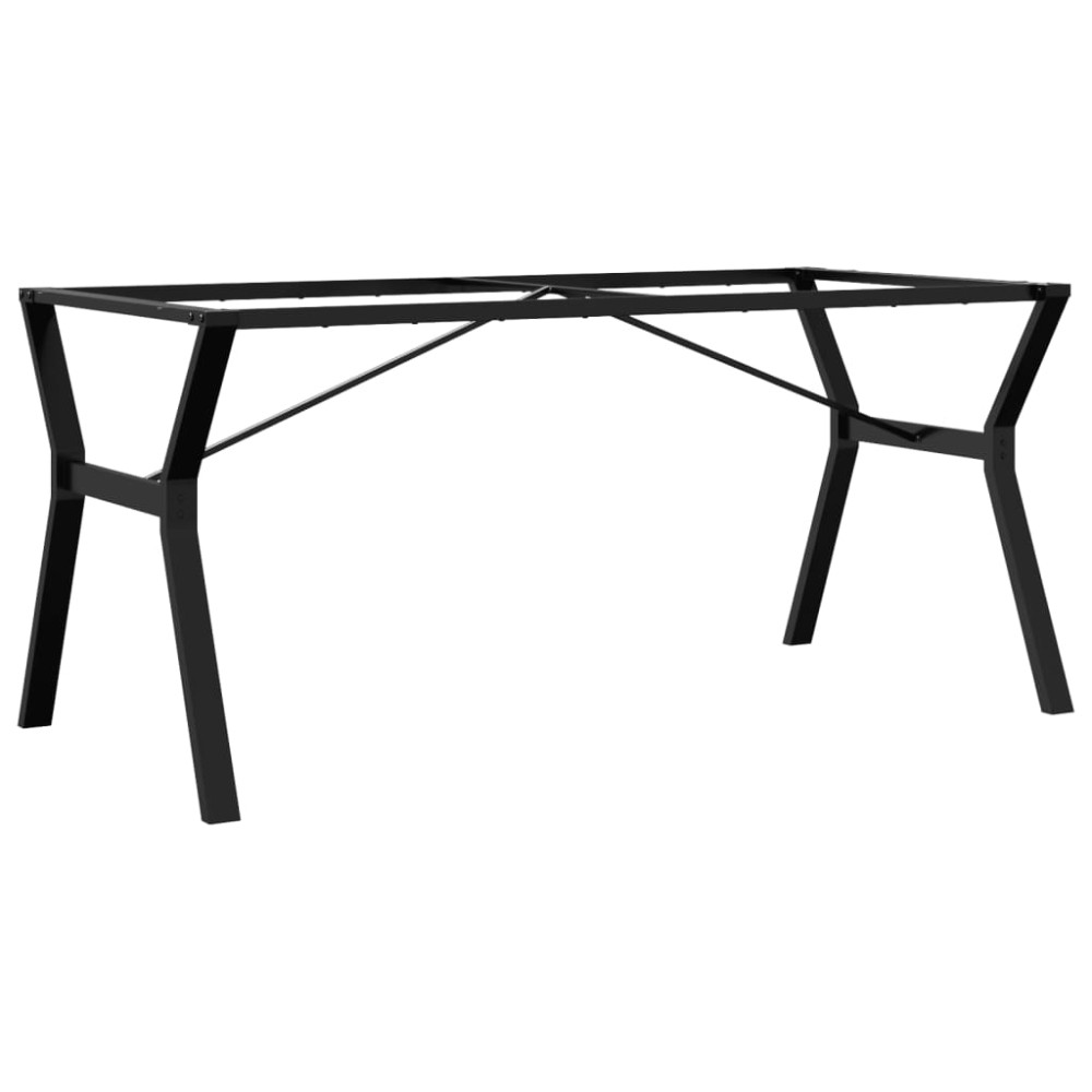 vidaXL Picioare masă de sufragerie Y-Frame 160x80x73 cm Oţel