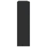 vidaXL Dulap cu oglindă de baie cu LED, negru, 45x13x52 cm vidaXL Dulap cu oglindă de baie cu LED, negru, 45x13x52 cm