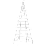 vidaXL Pom de Crăciun LED pe stâlp 200 LED-uri Alb Rece 180 cm vidaXL Pom de Crăciun LED pe stâlp 200 LED-uri Alb Rece 180 cm