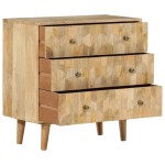 vidaXL Dulap cu sertar, 70x35x70 cm, lemn masiv de mango vidaXL Dulap cu sertar, 70x35x70 cm, lemn masiv de mango
