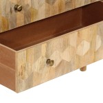 vidaXL Dulap cu sertar, 70x35x70 cm, lemn masiv de mango vidaXL Dulap cu sertar, 70x35x70 cm, lemn masiv de mango