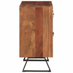 vidaXL Dulap cu sertar maro miere 70x35x70 cm lemn masiv de salcâm vidaXL Dulap cu sertar maro miere 70x35x70 cm lemn masiv de salcâm