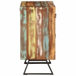 vidaXL Dulap/sertar multicolor 70x35x70 cm lemn masiv reciclat