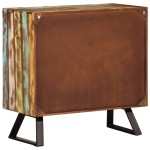 vidaXL Dulap/sertar multicolor 70x35x70 cm lemn masiv reciclat