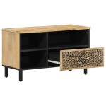 vidaXL Dulap TV, 80x33x46 cm, lemn masiv de mango vidaXL Dulap TV, 80x33x46 cm, lemn masiv de mango