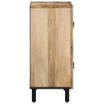 vidaXL Dulap lateral, 60x33x75 cm, lemn masiv de mango