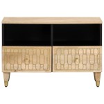 vidaXL Comodă TV, 70x33x46 cm, lemn masiv de mango