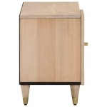 vidaXL Comodă TV, 80x31x46 cm, lemn masiv de mango
