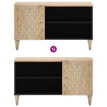 vidaXL Comodă TV, 80x31x46 cm, lemn masiv de mango