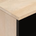 vidaXL Comodă TV, 100x33x46 cm, lemn masiv de mango