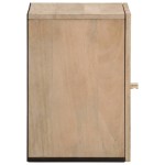vidaXL Dulap de perete de baie, 38x33x48 cm, lemn masiv de mango vidaXL Dulap de perete de baie, 38x33x48 cm, lemn masiv de mango