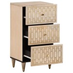 vidaXL Dulap lateral, 40x33x75 cm, lemn masiv de mango vidaXL Dulap lateral, 40x33x75 cm, lemn masiv de mango
