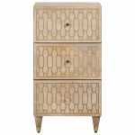 vidaXL Dulap lateral, 40x33x75 cm, lemn masiv de mango vidaXL Dulap lateral, 40x33x75 cm, lemn masiv de mango