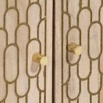 vidaXL Dulap lateral, 60x33x75 cm, lemn masiv de mango