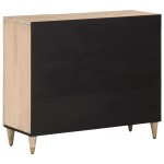 vidaXL Dulap lateral, 90x33x75 cm, lemn masiv de mango