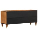 vidaXL Comodă TV, 105x33x46 cm, lemn masiv de mango