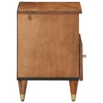 vidaXL Noptiere, 2 buc., 40x33x46 cm, lemn masiv de acacia vidaXL Noptiere, 2 buc., 40x33x46 cm, lemn masiv de acacia