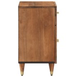 vidaXL Noptieră, 50x33x60 cm, lemn masiv de mango