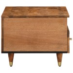 vidaXL Măsuță de cafea, 80x54x40 cm, lemn masiv de mango vidaXL Măsuță de cafea, 80x54x40 cm, lemn masiv de mango